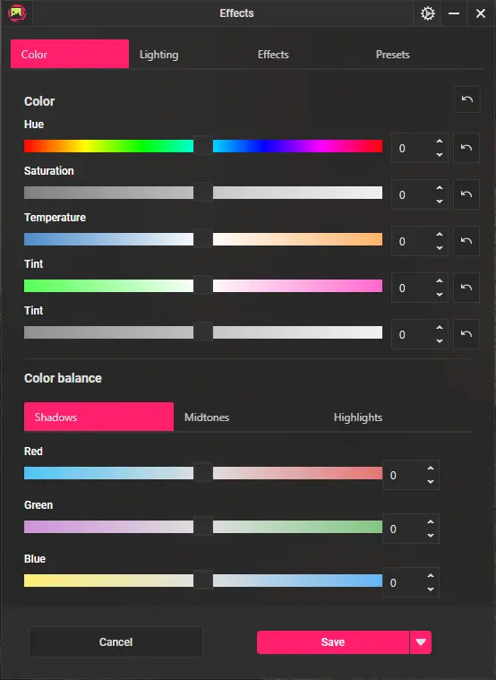 Feature box