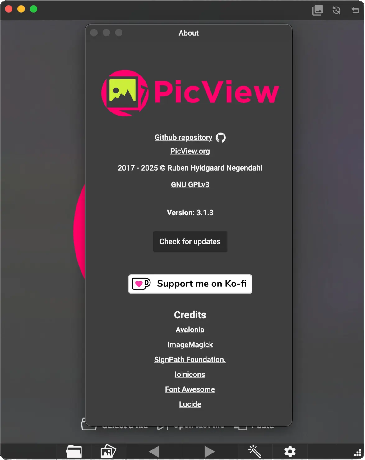PicView macOS first beta preview