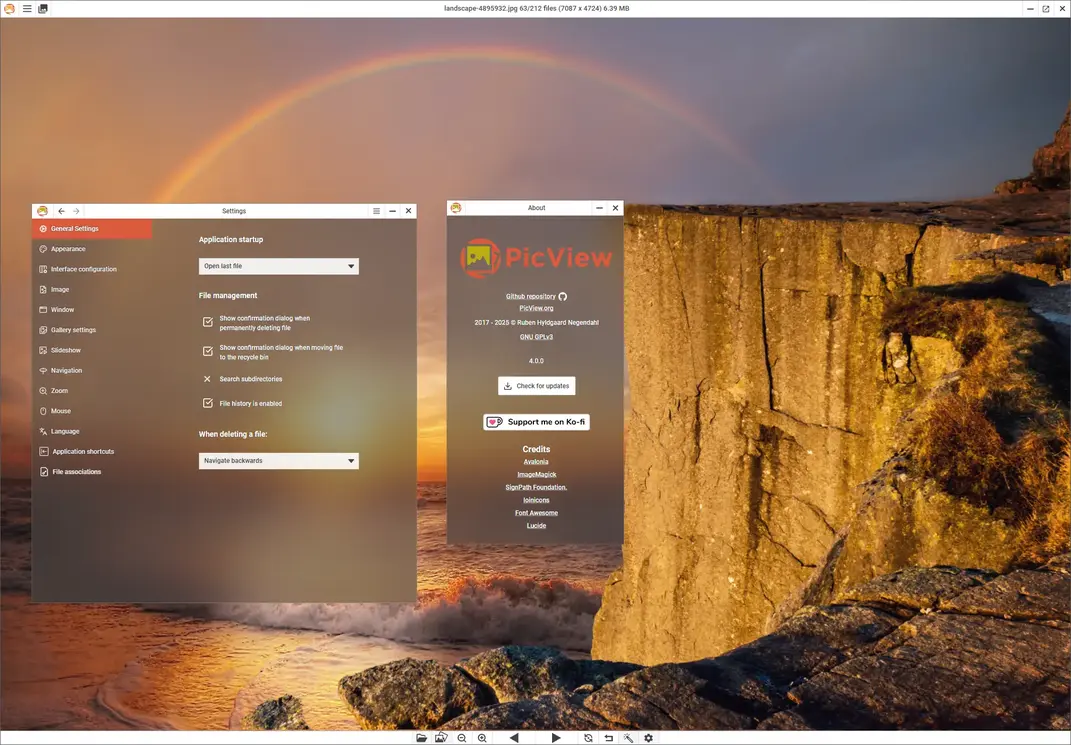 PicView 4.0 light theme